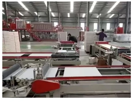 Company News: High-Efficiency Gypsum Board Laminating Machine Ready for Immediate Shipment Company News: High-Efficiency Gypsum Board Laminating Machine Ready for Immediate Shipment
